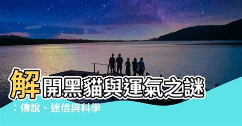 黑貓 運氣|【黑貓 運氣】解開黑貓與運氣之謎：傳説、迷信與科學解讀